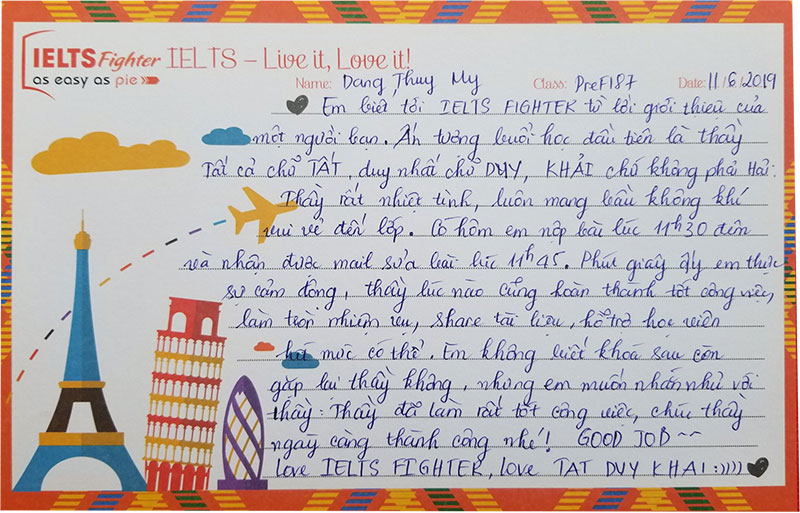 cảm nhận học viên PreF187 - ảnh 2