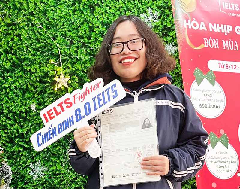 cách học IELTS hiệu quả của Tiên 2