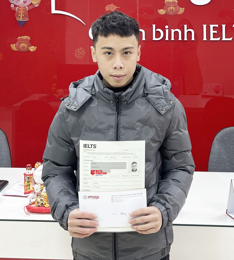 trường nam 8.0 IELTS