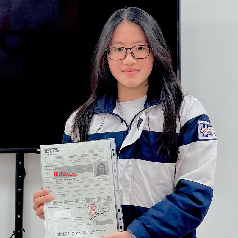 phương linh 7.5 ielts