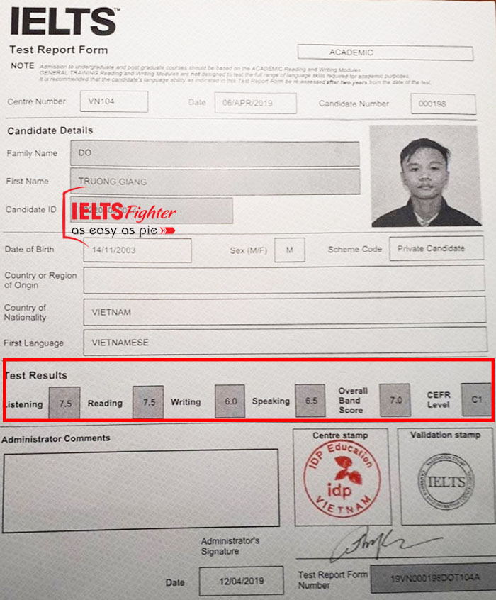 Học IELTS từ cấp 2, Trường Giang đạt 7.0 ở lần thi đầu tiên -1