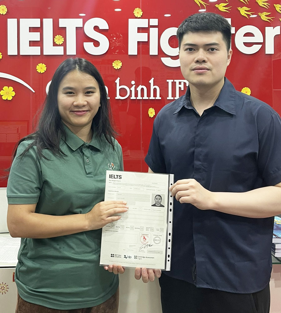 xu&acirc;n thương 7.0 IELTS