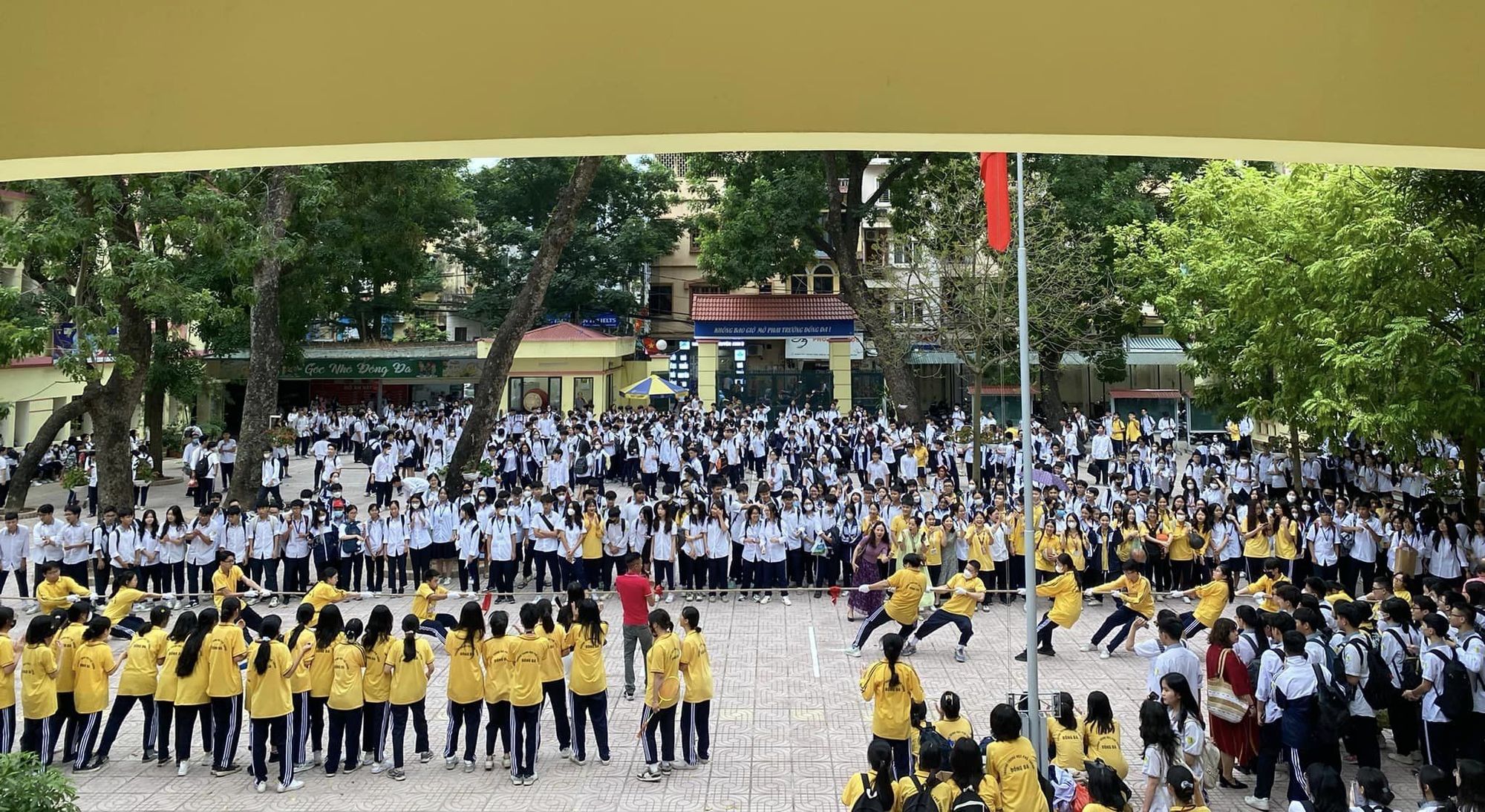 hoạt động ngoại kh&oacute;a THPT Đống Đa - 1