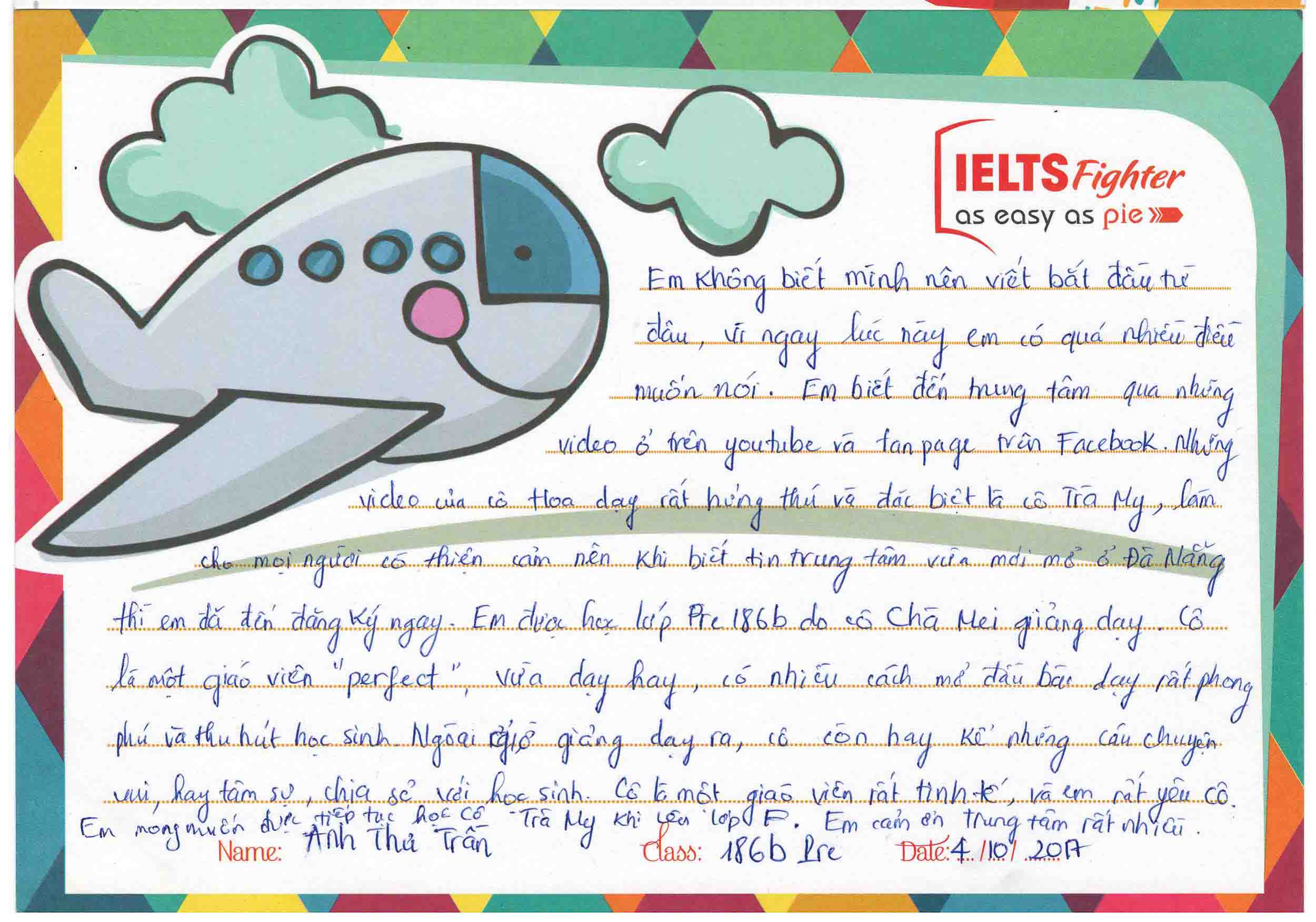 Cảm nhận học viên IELTS Fighter