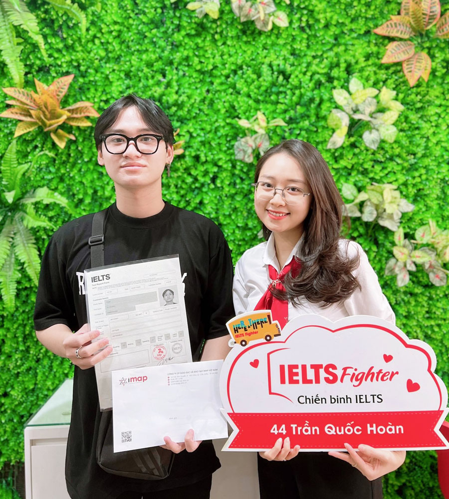 vũ hoàng 8.0 ielts