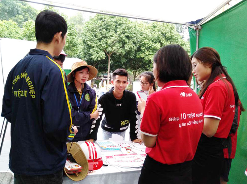 ielts fighter đồng hành học viện nông nghiệp 5