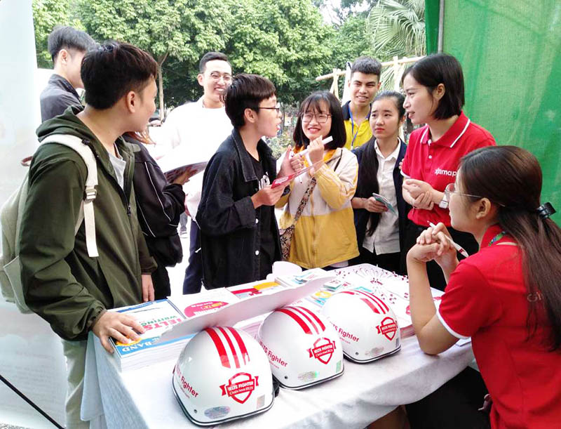 ielts fighter đồng hành học viện nông nghiệp 9