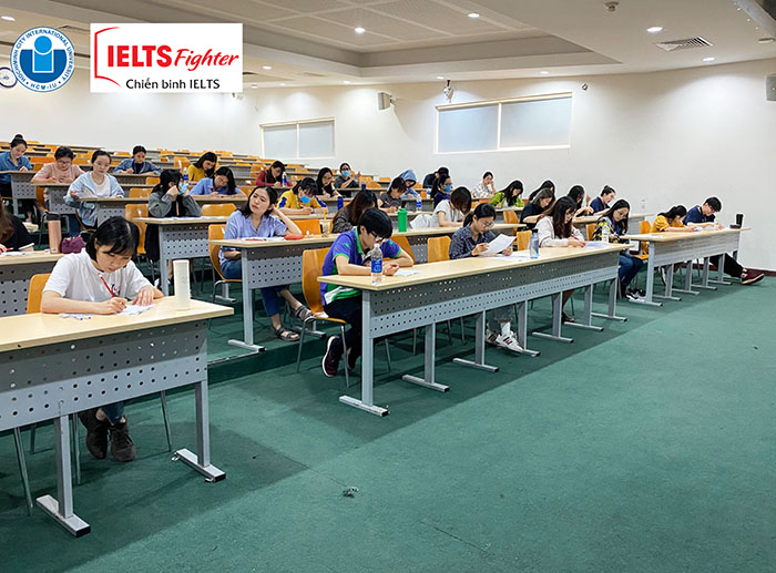 IELTS Fighter tổ chức thi thử IELTS 4 kỹ năng cho sinh viên ĐH Quốc Tế - Đh Quốc Gia Tp. HCM