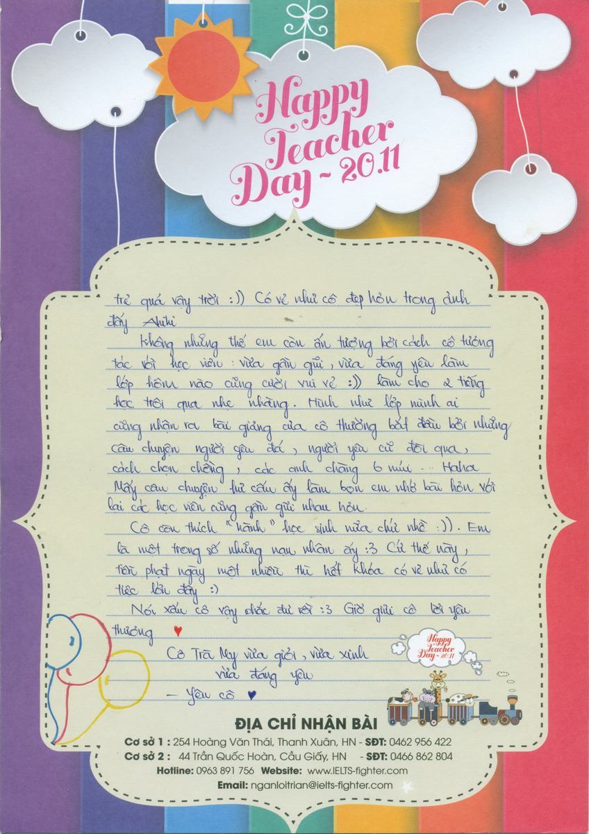 MS32 - Bài dự thi của bạn Nguyễn Thị Oanh - Học viên lớp Pre 85