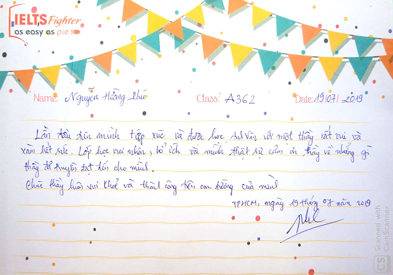 cảm nhận học viên - ielts fighter  ảnh 4