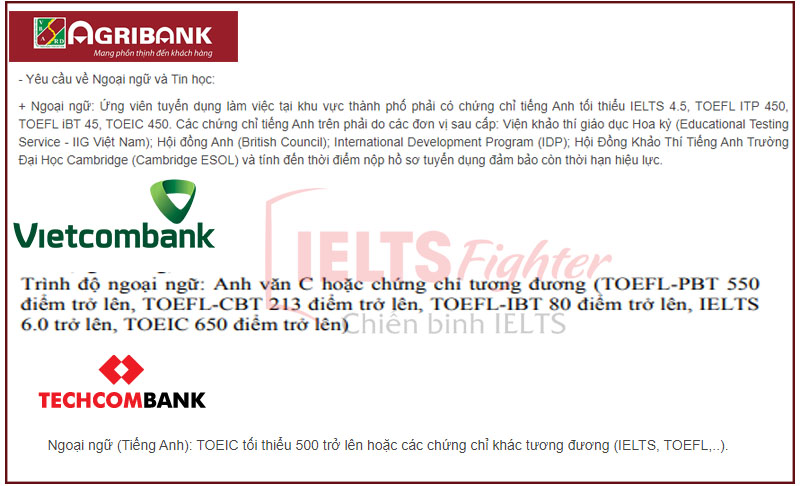 Bằng IELTS xin được việc g&igrave; 2