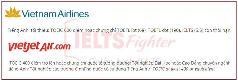 Bằng IELTS xin được việc g&igrave; 4