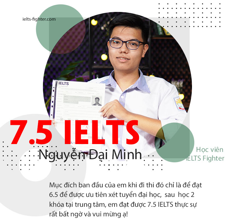 Học viên IELTS Fighter Đại Minh 