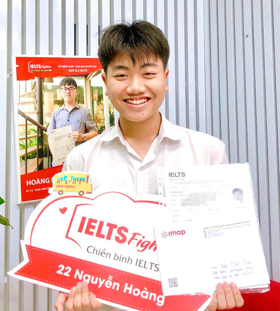 Minh qu&acirc;n 7.0 ielts