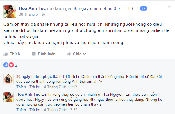 Cảm nhận về IELTS - Fighter