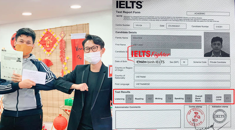 Học viên IELTS Fighter Hải Phòng - 2