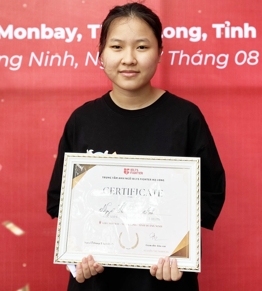 huyền anh 7.5 IELTS