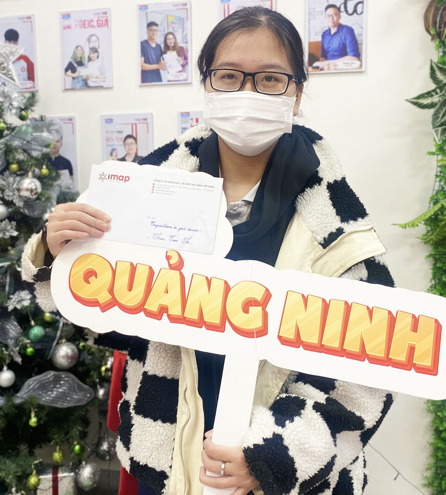 Cẩm T&uacute; 7.0 IELTS