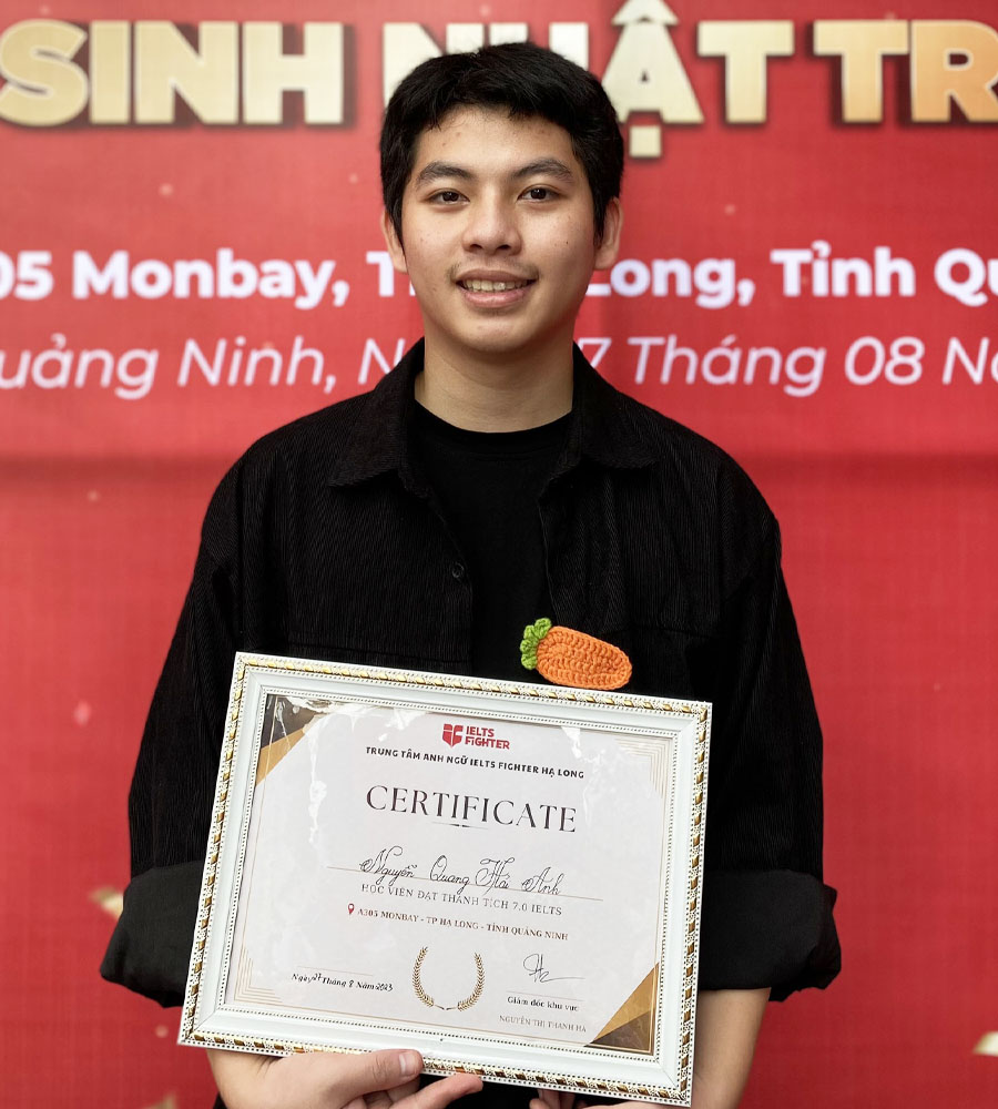 Hải Anh 7.0 IELTS