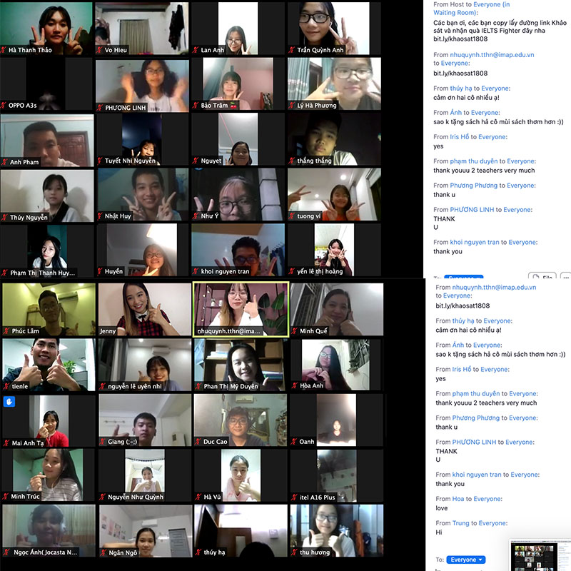 Gần 1000 bạn tham gia Workshop trực tuyến Định hướng học IELTS thời Covid ảnh 2