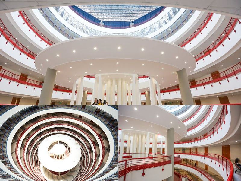 giảng đường a đại học kinh tế quốc d&acirc;n