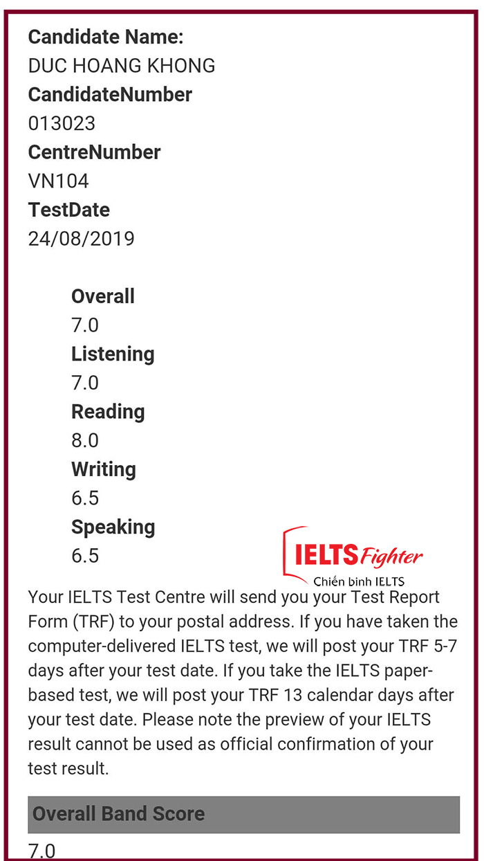 Nam sinh THPT Chu Văn An chia sẻ kinh nghiệm học 8.0 Reading 1