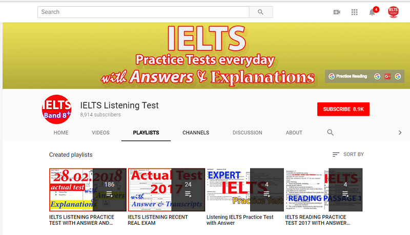 K&ecirc;nh luyện nghe IELTS Listening Test