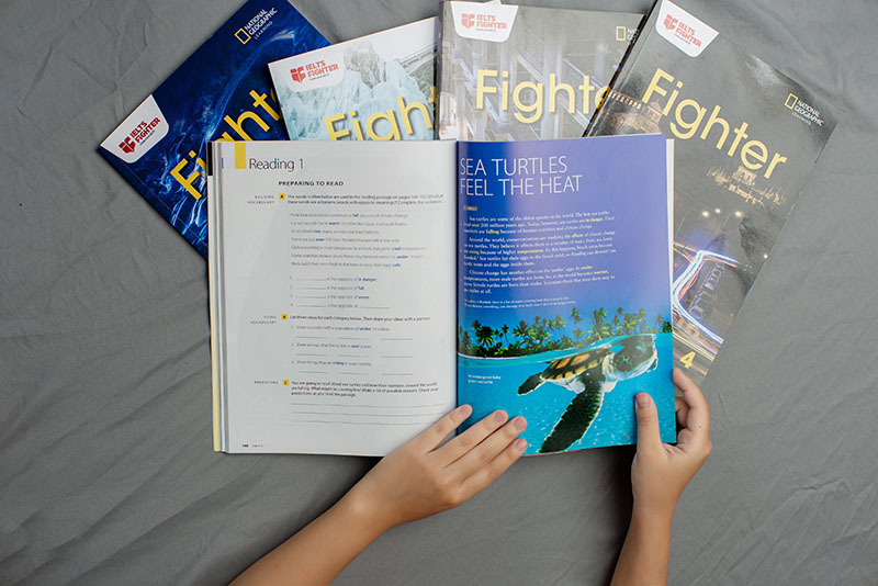 gi&aacute;o tr&igrave;nh fighter của IELTS Fighter