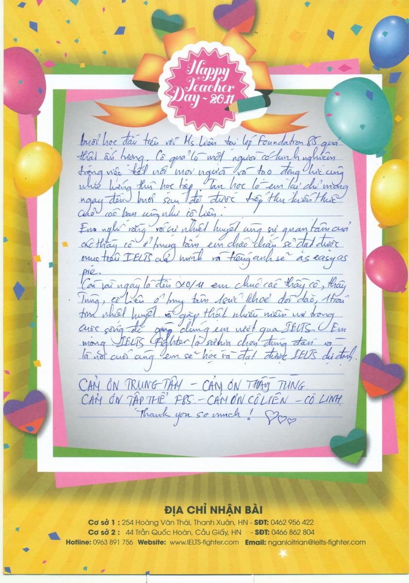 MS57 -  Bài dự thi của Đỗ Chí Công - Học viên lớp F85