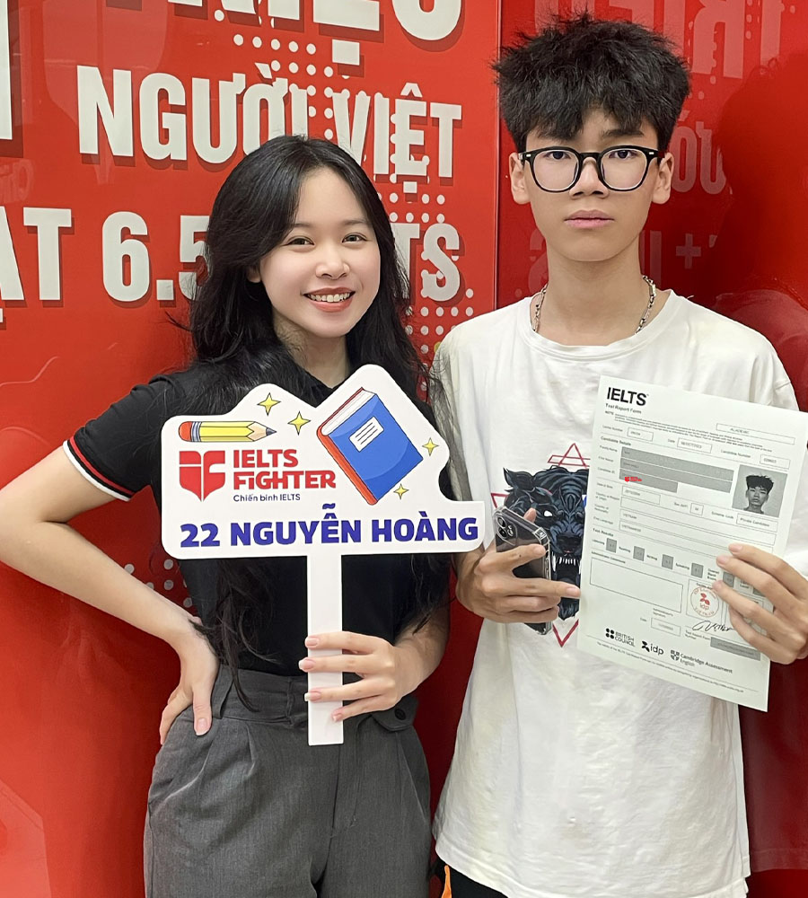 Đình Tú 7.0 IELTS