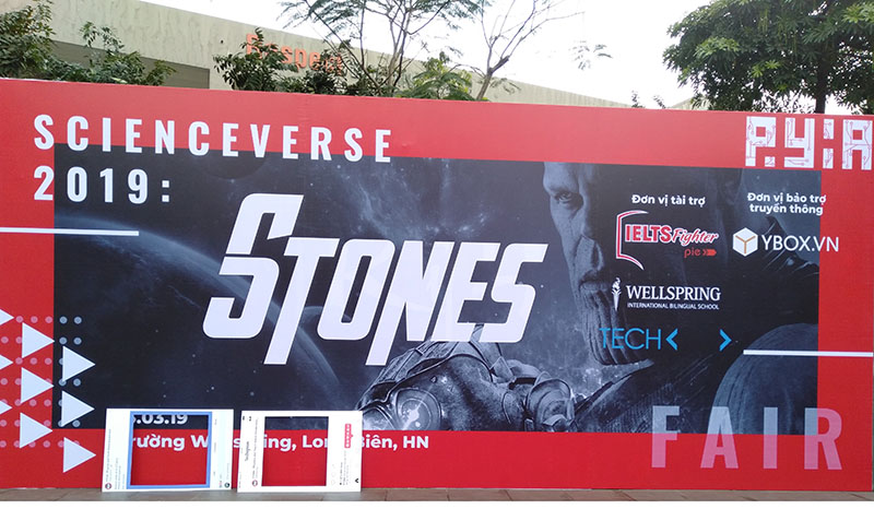 IELTS Fighter đồng hành tài trợ hội chợ khoa học Scienceverse - THPT Nguyễn Gia Thiều 1