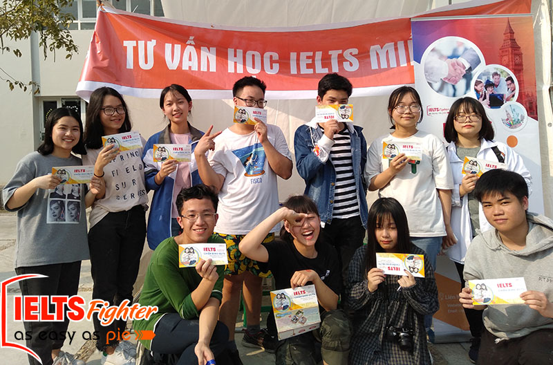 IELTS Fighter đồng hành tài trợ hội chợ khoa học Scienceverse - THPT Nguyễn Gia Thiều 2