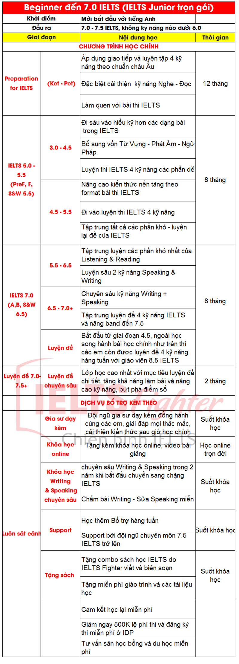 Lộ trình học IELTS cho học sinh cấp 2, cấp 3