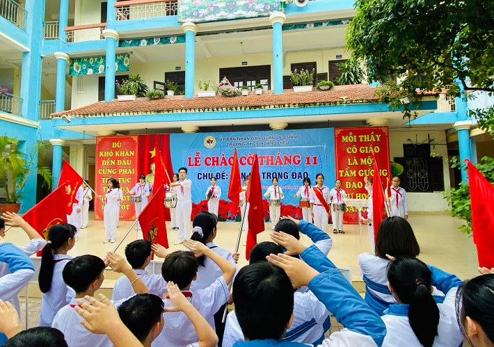 THCS Ho&agrave;ng Diệu (Hải Ph&ograve;ng)