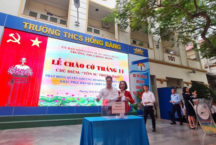 THCS Hồng B&agrave;ng