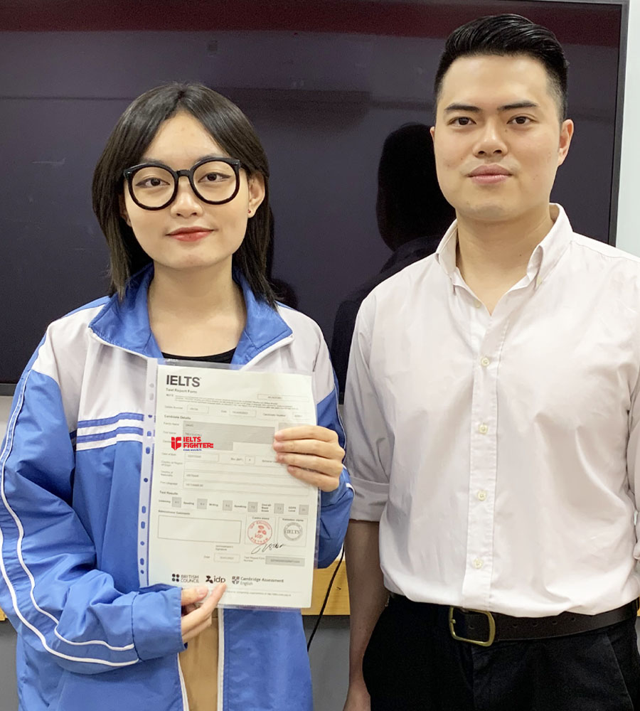 tiểu dương 7.5 ielts