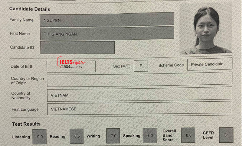 C&aacute;ch học 8.0 IELTS từ Ng&acirc;n 