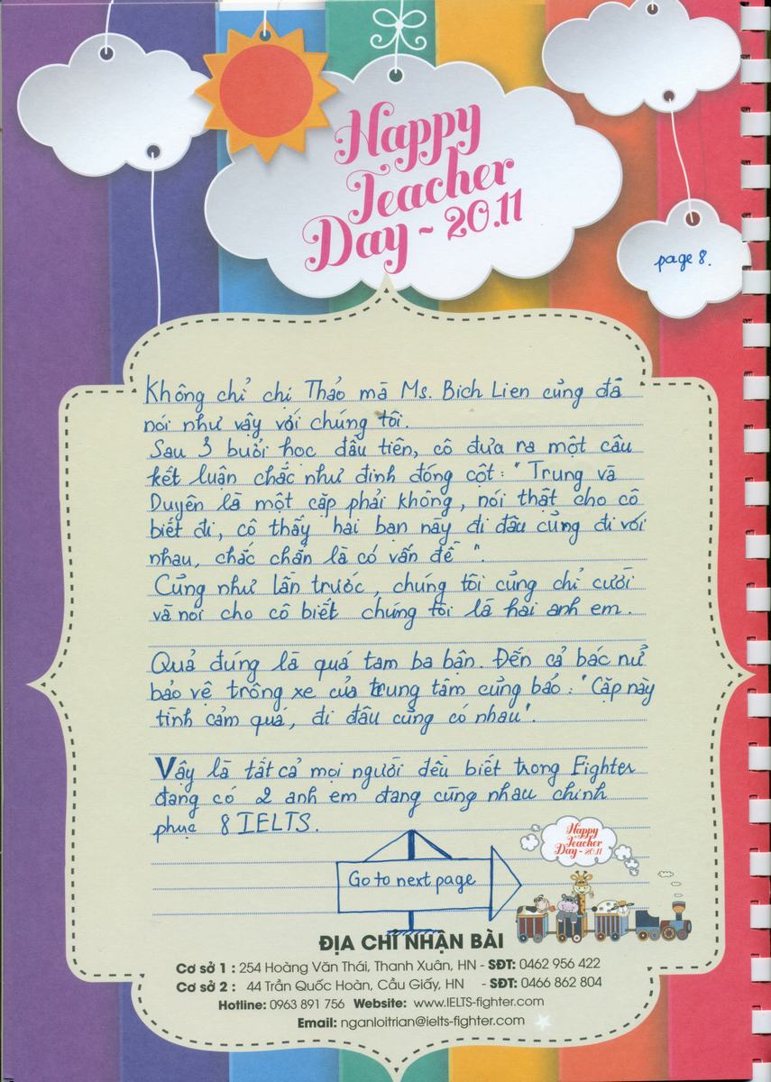 MS49 - Bài dự thi của bạn Chu Quang Trung - Học viên lớp F84 