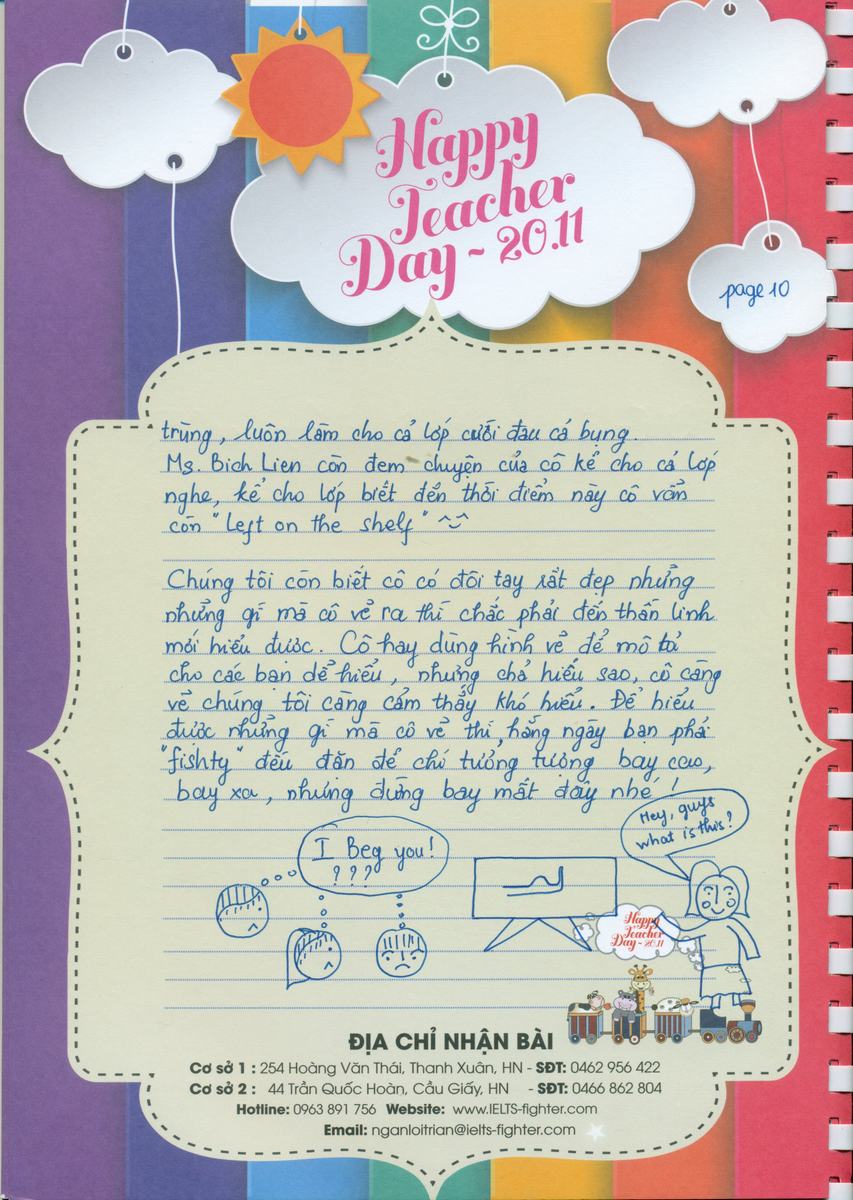 MS49 - Bài dự thi của bạn Chu Quang Trung - Học viên lớp F84 