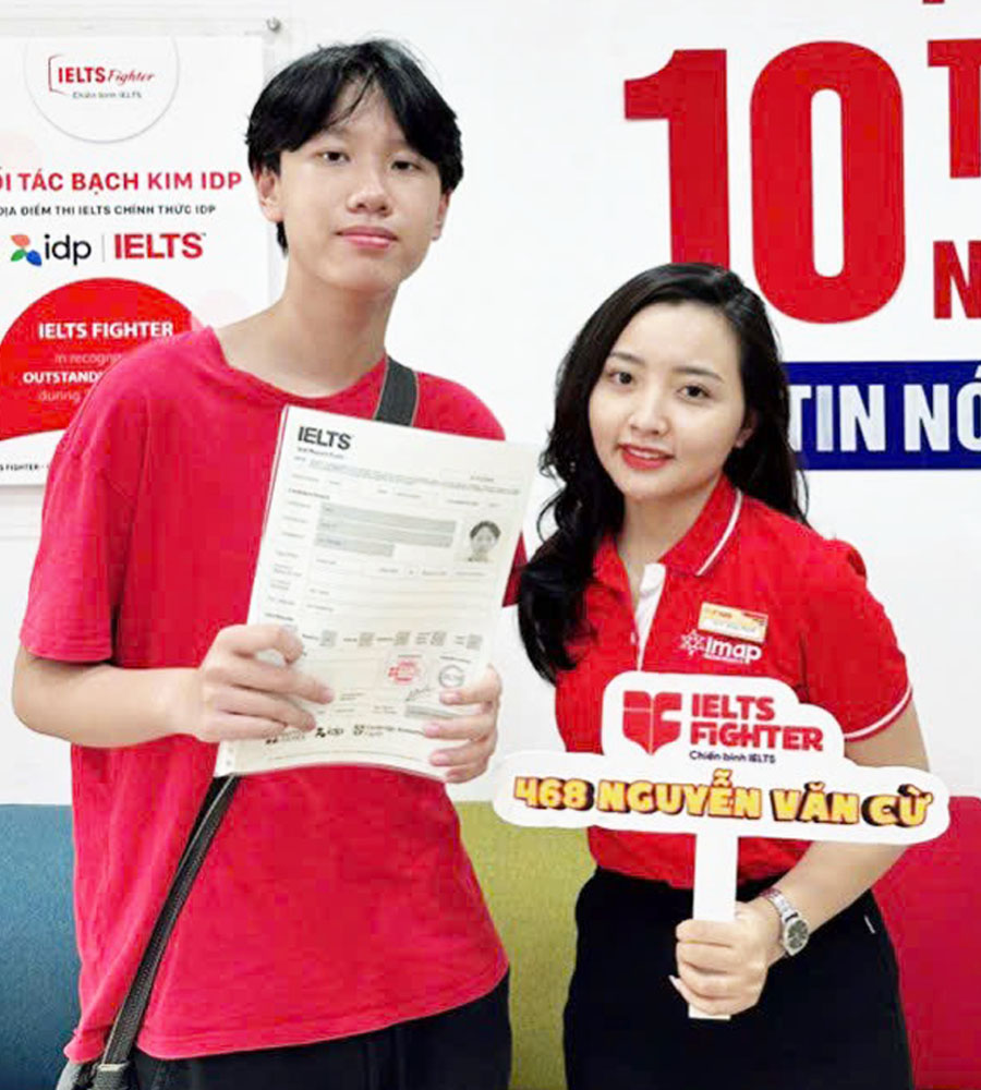Anh Kỳ 7.5 IELTS
