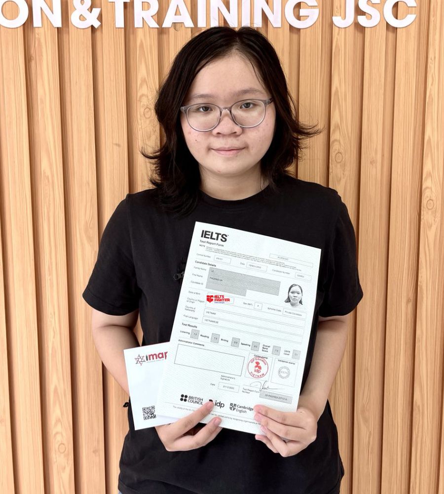 Phương Hà và thành tích 7.0 Overall