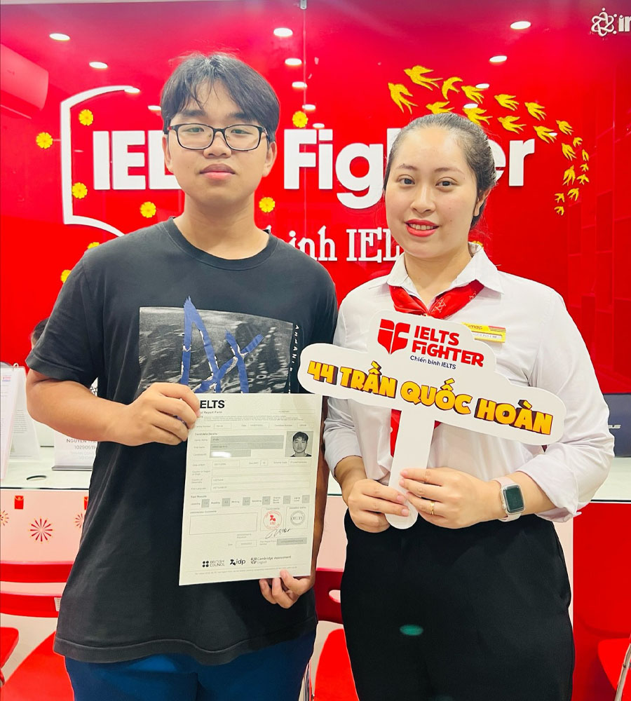 đăng quang 7.0 IELTS
