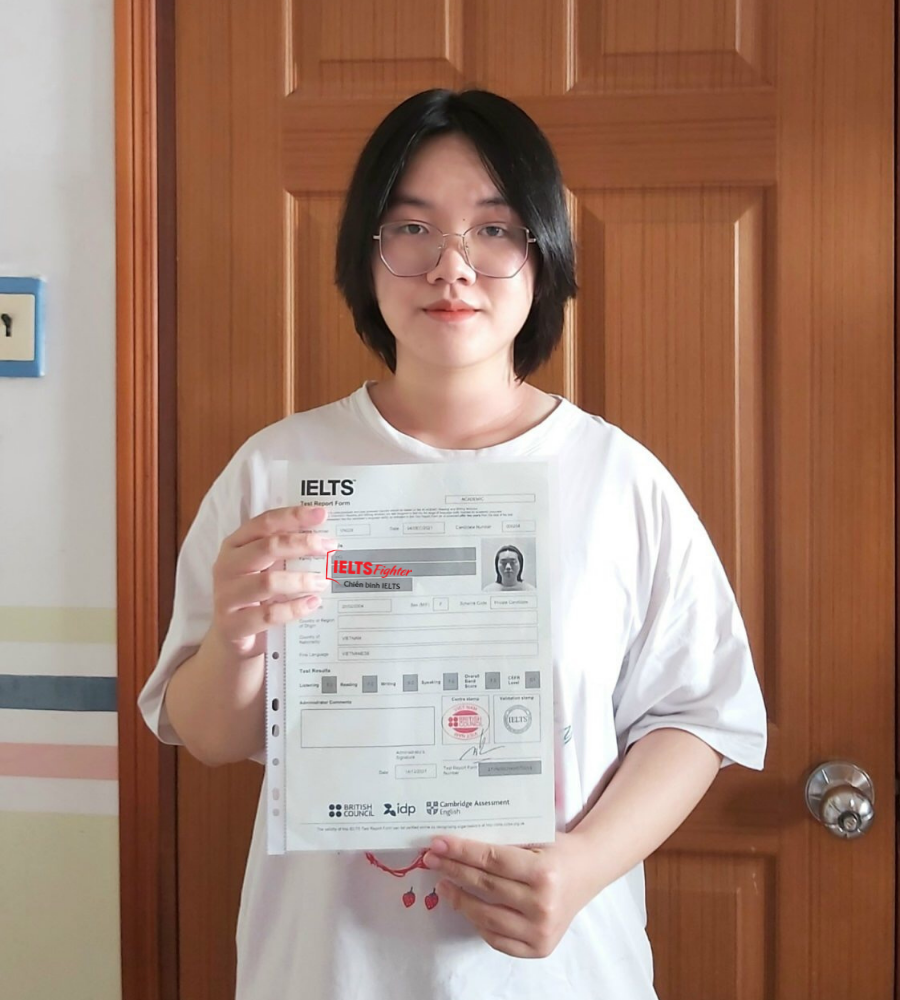 H&agrave;nh tr&igrave;nh &ocirc;n IELTS v&agrave; đạt 7.0 lần thi đầu ti&ecirc;n của nữ sinh cuối cấp