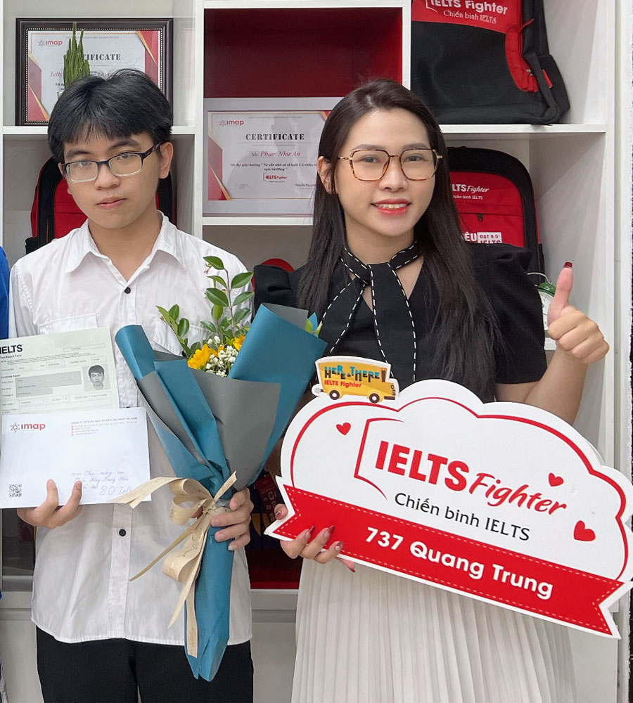 trung ki&ecirc;n 8.0 IELTS