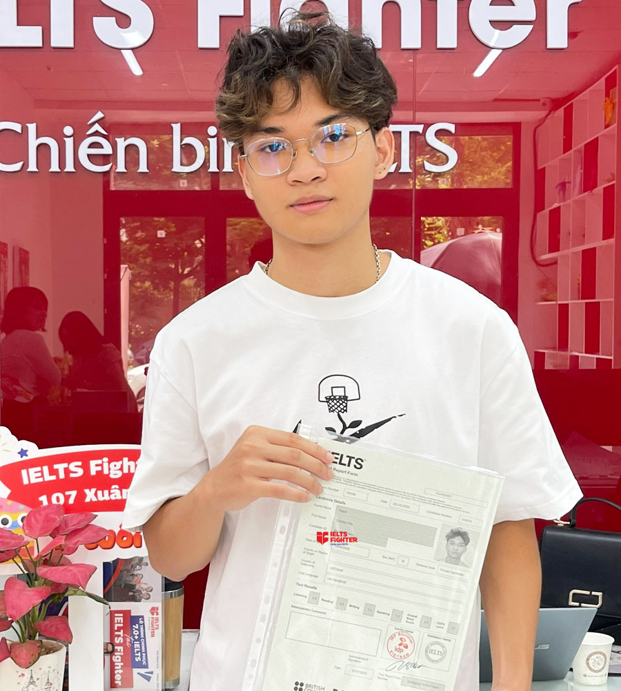 thanh hải 8.0 IELTS