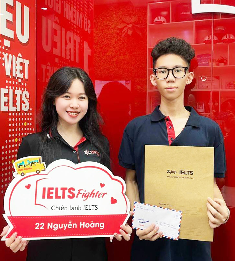 qu&yacute; hiển 7.0 IELTS